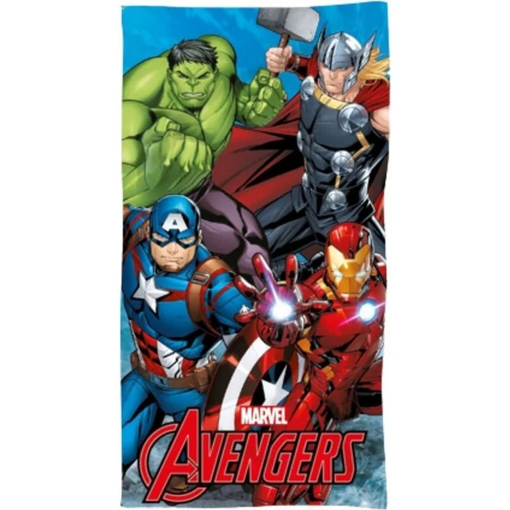 Avengers Assemble Komfortables Strandtuch 70 x 140 cm für Superhelden – Bild 3