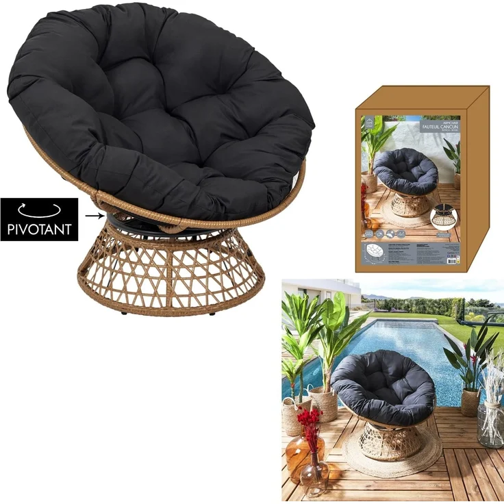 HOME DECO FACTORY - Hd7235 – Outdoor-Sitz, für den Außenbereich, Garten, Entspannung – Bild 11