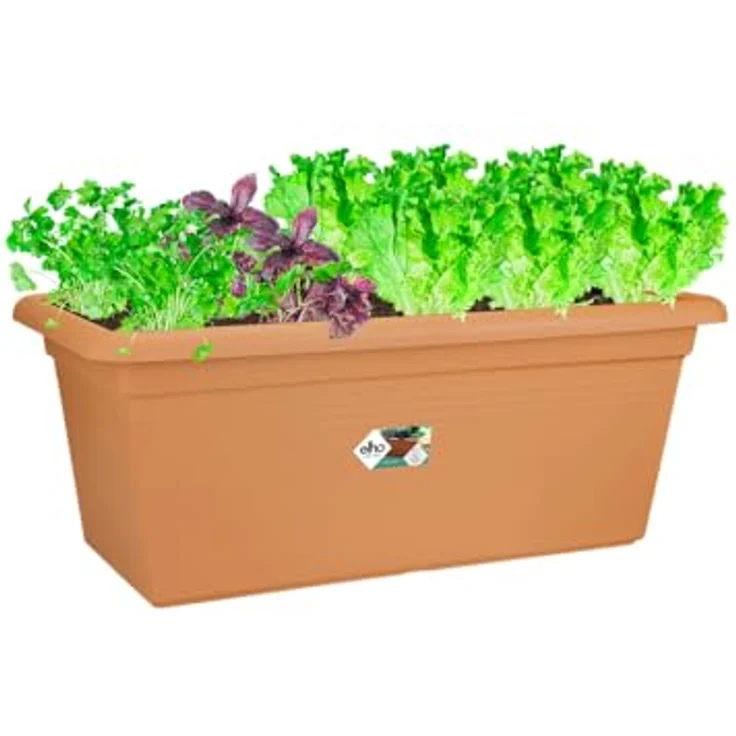 Elho Pflanztopf Green Basics Garden XXL tonrot 100 cm – Bild 4