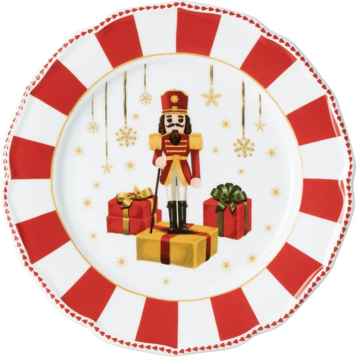 Hutschenreuther Teller flach 22 cm Christmas Love red – Bild 5
