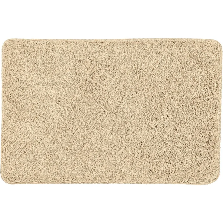 Kleine Wolke Badematte »Scott«, Badvorleger, Badezimmer Teppich, Höhe 12 mm, rutschhemmend beschichtet, fußbodenheizungsgeeignet, Polyester, rechteckig, Badteppich, Uni Farben, weich & kuschelig – Bild 1