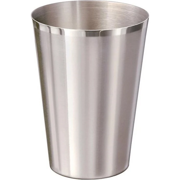 Edelstahlbecher 0,3l hochglanzpolierter/mattierter Edelstahl stapelbar – Bild 2
