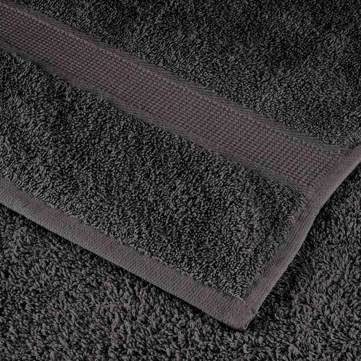 vidaXL Gästetuch SOLUND 4 pcs Anthrazit 15 x 21 cm 550 gsm 137145 – Bild 4