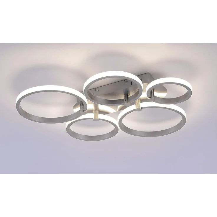 LED Deckenleuchte mit 5 Lichtringen, L 66cm, JOHANNA – Bild 7