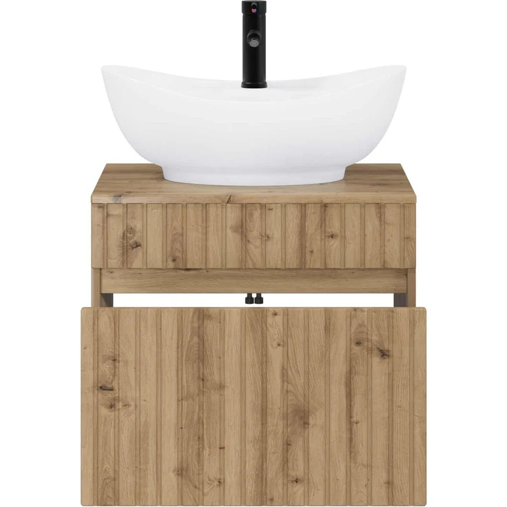 vidaXL Waschbeckenschrank Artisan-Eiche 59 x 44,5 x 80 cm 3404319 – Bild 3