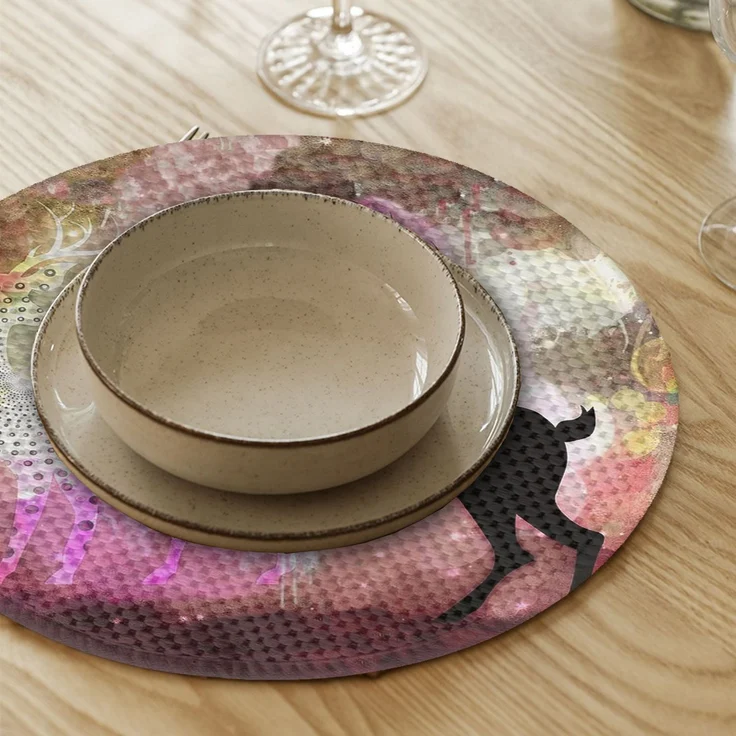 Hermia Concept '3716Supla' Tischset, Mehrfarbig, Ø 37 cm – Bild 2
