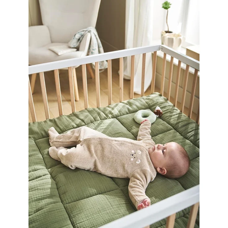 Babydecke Baby Spieldecke/ Laufstalleinlage, vertbaudet – Bild 2