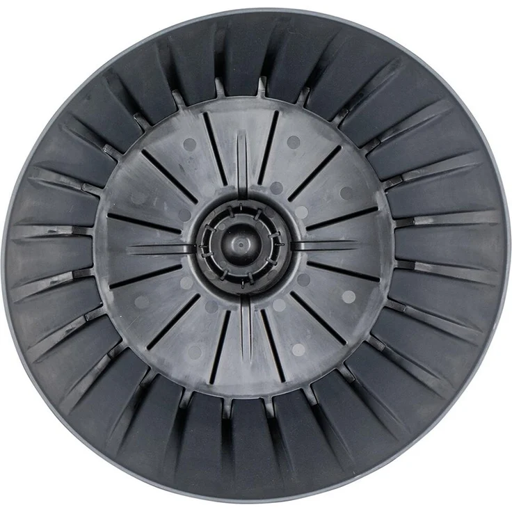 SIENA GARDEN Pflanzgefäß PALMA anthrazit 30 cm Kunststoff, 30 x 30 x 35,6 cm – Bild 3