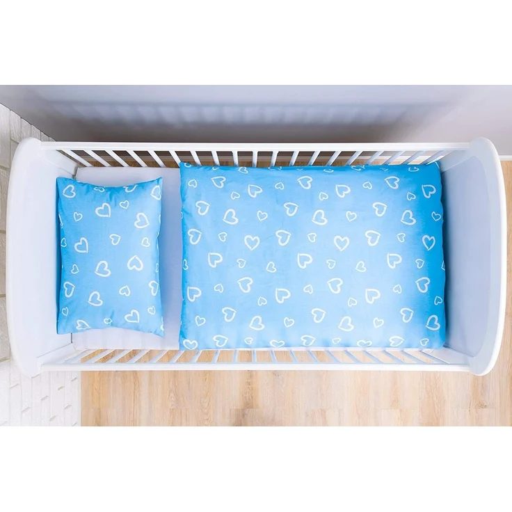 Amilian Kinderbettwäsche 100x135 - Bettwäsche Kinder - Kopfkissenbezug 40x60 cm Babybettwäsche, 2 teilig, 100% Baumwolle, für Mädchen und Jungen – Bild 3