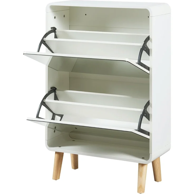 Schuhkipper Aure 96x63x24 cm Weiß [en. casa] – Bild 5
