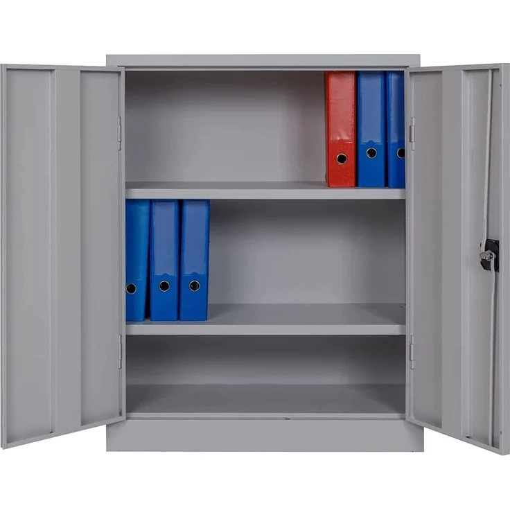 Aktenschrank 92x120 cm grau – Bild 4