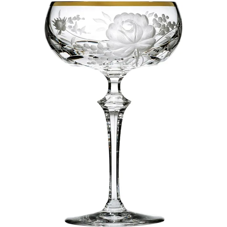 Cocktailglas Kristall Primerose Gold (17 cm)