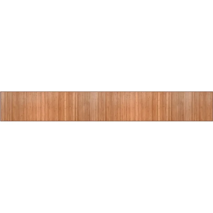 vidaXL Teppich Rechteckig Natur 70x500 cm Bambus 376889 – Bild 2