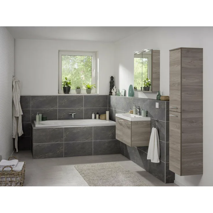 Fackelmann LIMA Hochschrank 30 cm, Braun