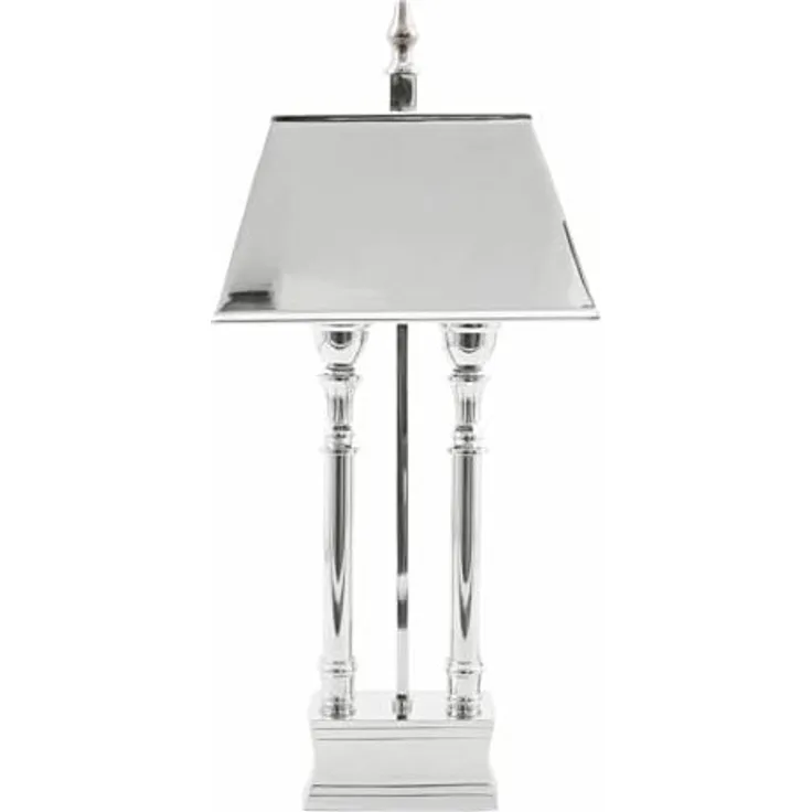 Mirabeau Tischleuchte Tischlampe Pantin silber