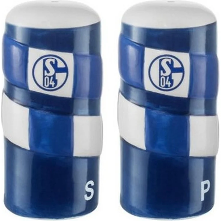 FC Schalke 04 Salz- / Pfefferstreuer FC Schalke 04 Salz- und Pfefferstreuer Schal – Bild 2