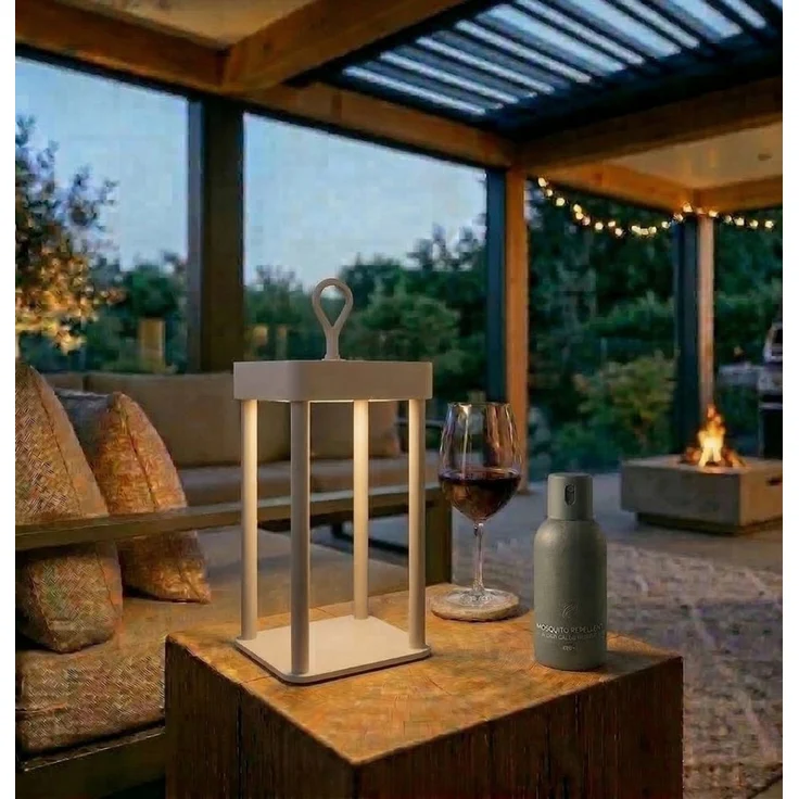 Coen Bakker Deco BV LED Außen-Tischleuchte Touch Tischlampe dimmbar mit Akku, In-/Outdoor, Touch-Funktion, LED fest verbaut, Kaltweiß, Warmweiß, Tageslichtweiß – Bild 2