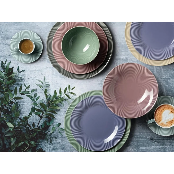 Seltmann Weiden Beat Color Glaze Frühstücksteller ø 23,3 cm Altrosa - DS – Bild 4