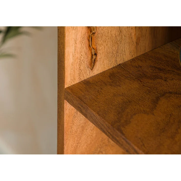Würfelregal Akazie 30 x 40 x 86 natur lackiert MONTREAL #135 – Bild 4