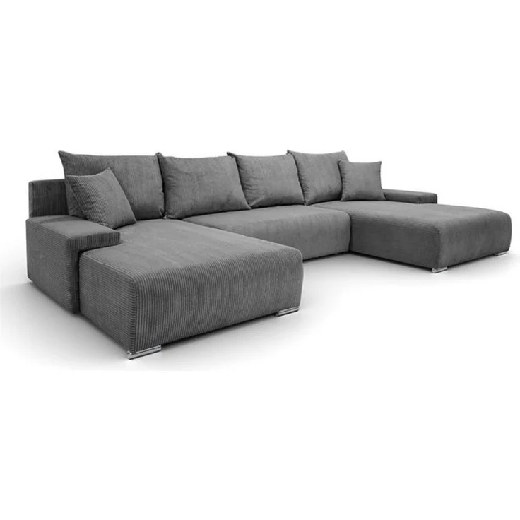 Lookway Wohnlandschaft LAVIO U – großes Ecksofa in U-Form, modernes Design, 348x188x93 cm – Bild 4