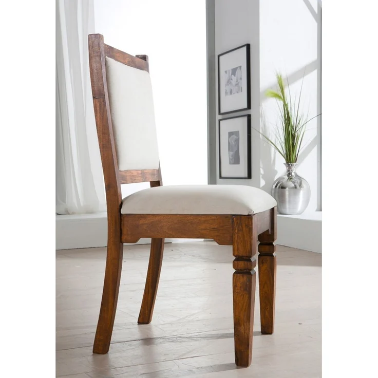 Stuhl Akazie 45x45x100 honig lackiert OXFORD #0610 – Bild 3