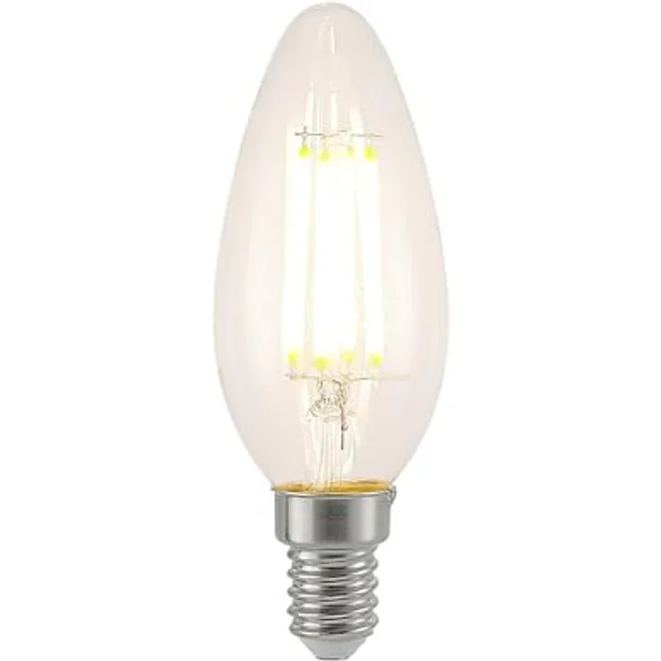 Arcchio LED E14 Filamentlampe 4W dimmbar aus Glas - Energiesparende Leuchte für gemütliche Atmosphäre