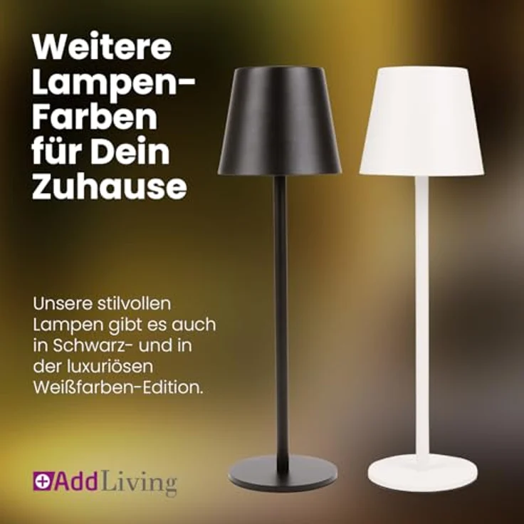 AddLiving LED Fashion Tischlampe, dimmbare Schreibtischlampe mit 3 Farbtemperaturen, kupfer, mobil und mit USB-Anschluss – Bild 9