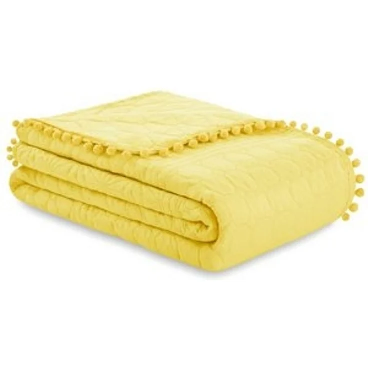 AmeliaHome Tagesdecke Tagesdecke Bettüberwurf Allzweckdecke Wohndecke mit Pompons, Ultrasonic Steppung – Bild 5