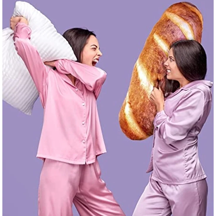 Feluna Sofakissen Baguette-Kissen Brotkissen, Stoffkissen in Brotform Zierkissen – Bild 4