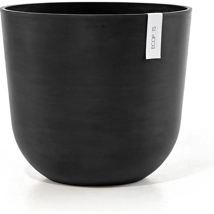 Ecopots Pflanztopf Oslo Ø 45 x 39,4 cm dunkelgrau – Bild 1