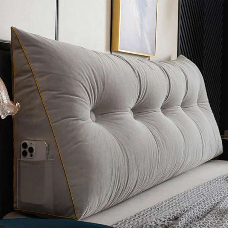 TUWENA Rückenkissen Lesekissen für Bett, Groß Rückenkissen, 120cm – Bild 1