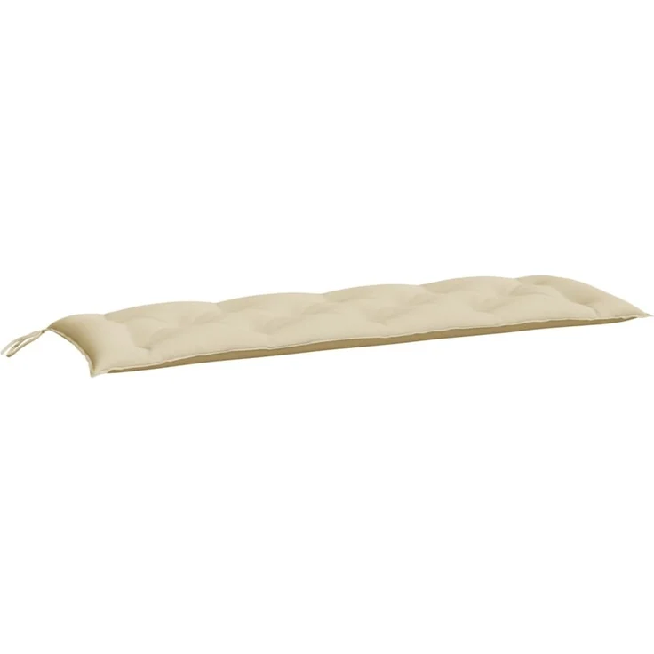 vidaXL Gartenbank-Auflagen 2 Stk. Beige 150x50x7 cm Oxford-Gewebe 361700 – Bild 2