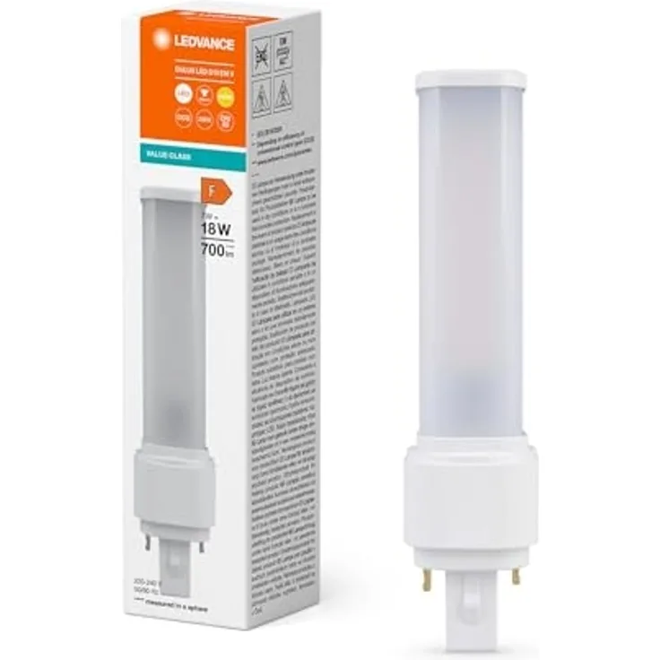 LEDVANCE DULUX LED D EM & AC NETZ V 7W 830 G24D-2