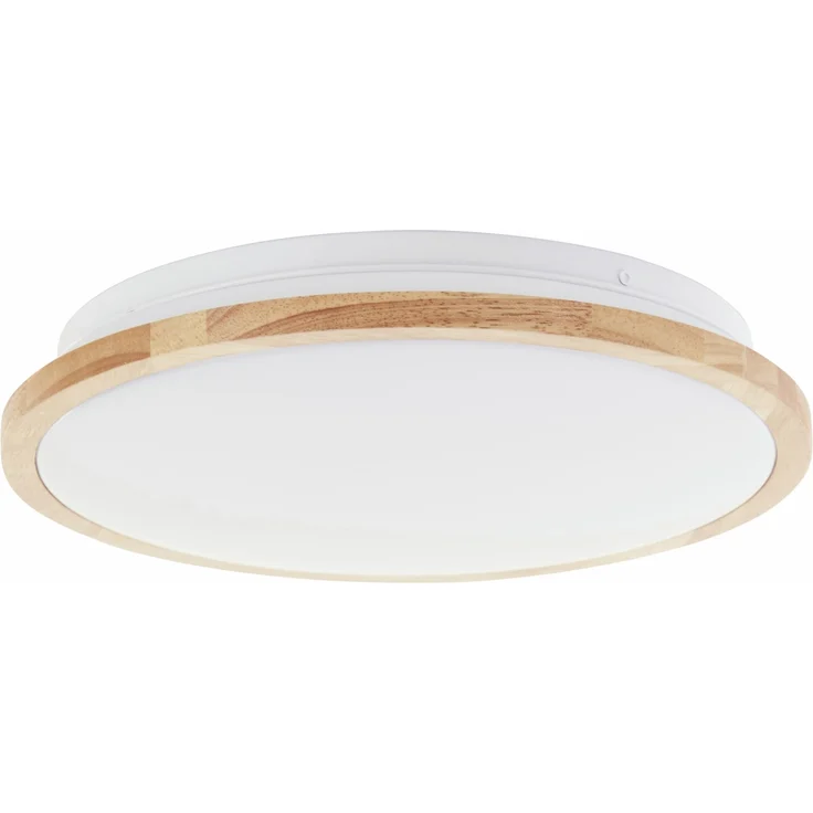 Brilliant LED Deckenleuchte Bario holz weiß 30 x 5,5 cm 18 W – Bild 3