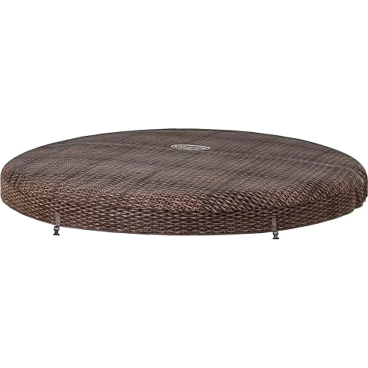 Bestway LAY-Z-SPA Energiespar-Whirlpool Bali AirJet™ für 7 Personen, mit App-Steuerung, Ø 216 x 71 cm, Rattan-Optik (Schokobraun), integrierte UltraFit™-Pumpeneinheit, 180 AirJet™-Düsen, Heizsystem mit Energiespartimer – Bild 11