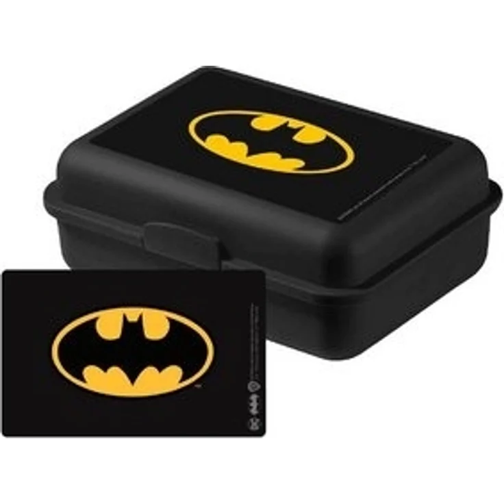 United Labels® Lunchbox mit Trennwand - DC Comics - Batman Logo, Kunststoff (PP) – Bild 5