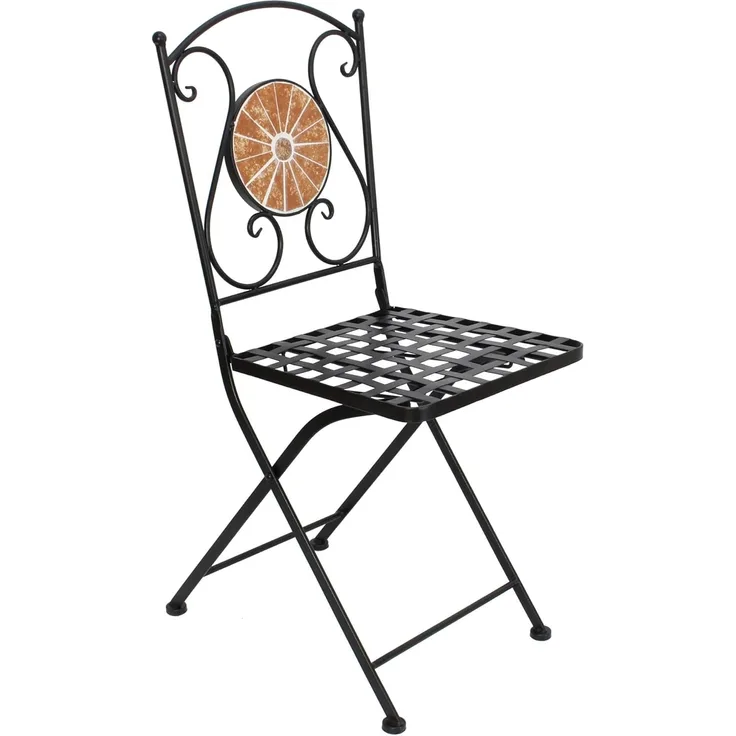 Klappstuhl "Mosaik" Stuhl Gartenstuhl Gartenmöbel Sessel Klappsessel