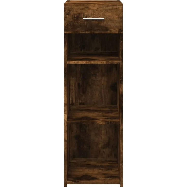 vidaXL Sideboard Räuchereiche 30x42,5x93 cm Holzwerkstoff 846310 – Bild 4