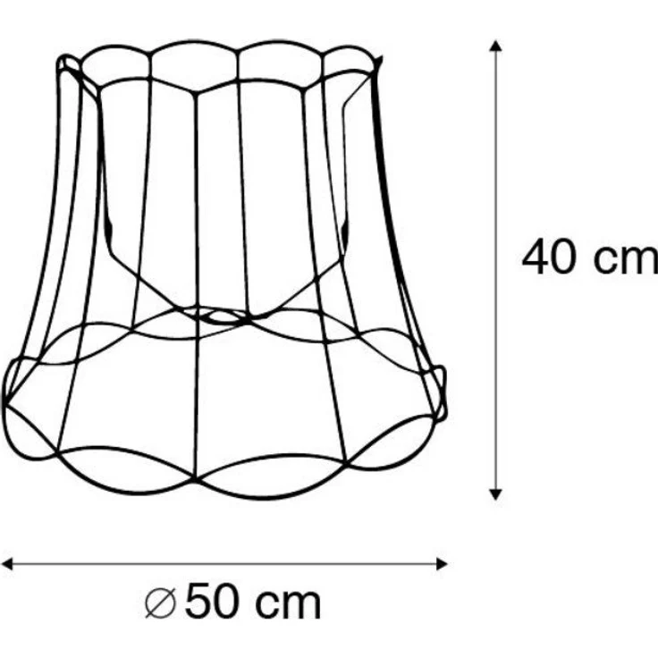 Qazqa Lampenschirm Granny frame – Bild 3