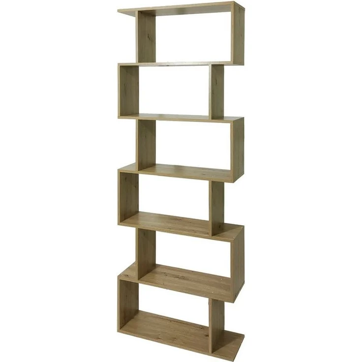 HTI-Living Bücherregal Regal 70x189 Thekla Artisaneiche, Stück 1-tlg, Standregal mit 6 Fächern Raumteiler – Bild 1