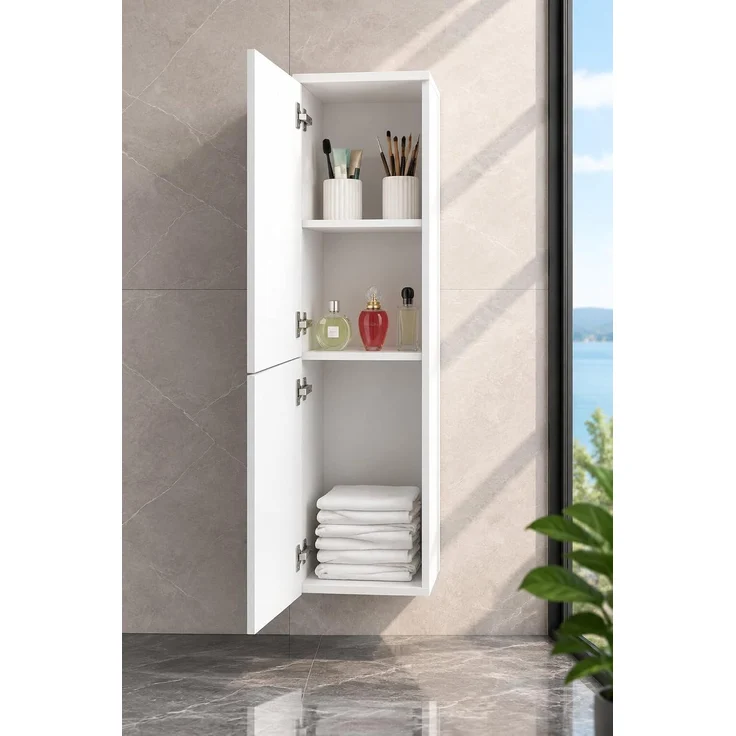 Faizee Home Seitenschrank Hochglanz inkl. Soft-Close – Bild 2