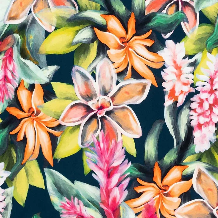 Estella Interlock Jersey Bettwäsche Miriam 6551-985 multicolor 135x200 – Bild 4