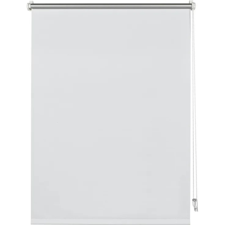 Deco Company Rollo mit Thermo-Rückseite zum Klemmen, Verdunklungsrollo ohne Bohren, Höchste Lichtreflexion, Hitzeschutz, Energiesparend, Weiß, 75x150 cm (BxH)