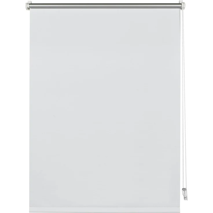 Deco Company Rollo mit Thermo-Rückseite zum Klemmen, Verdunklungsrollo ohne Bohren, Höchste Lichtreflexion, Hitzeschutz, Energiesparend, Weiß, 75x150 cm (BxH)