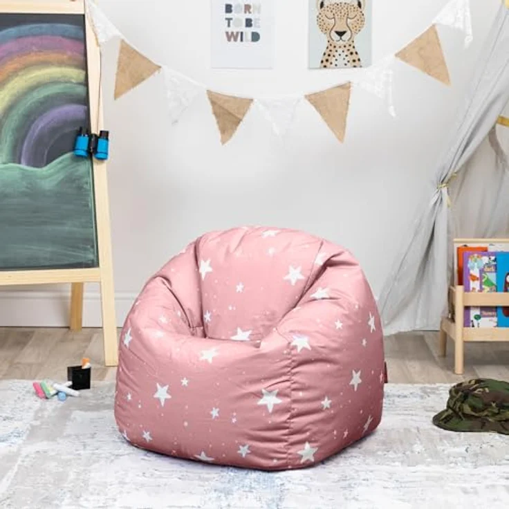 icon Sitzsack Sitzsack für Kinder „Sternenklar", 53x50cm, Made in Germany, für Kinderzimmer – Bild 5