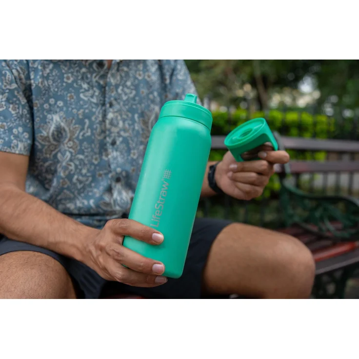 LifeStraw Go Steel 700ml (cactus green) – Bild 5