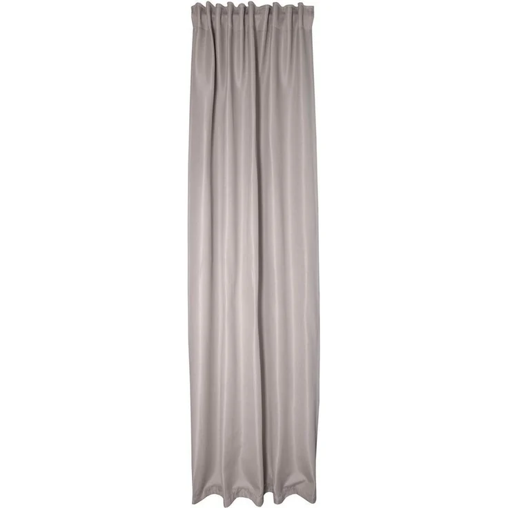 Homing Schlaufenschal Galdin 140x245 Vorhang Schlafzimmer verdunkelnd beige – Bild 5