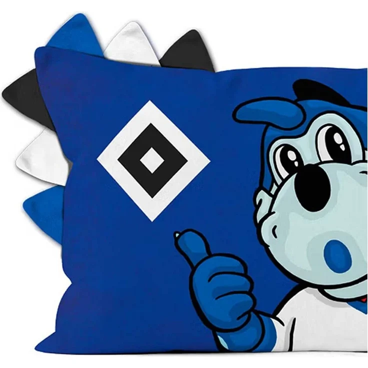 HSV Dekokissen Hamburger SV Kissen HSV Nickikissen Hermann – Bild 2