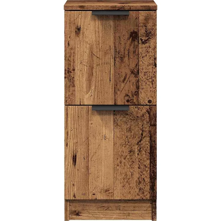 vidaXL Sideboard Altholz-Optik 30x30x70 cm Holzwerkstoff 856959 – Bild 5