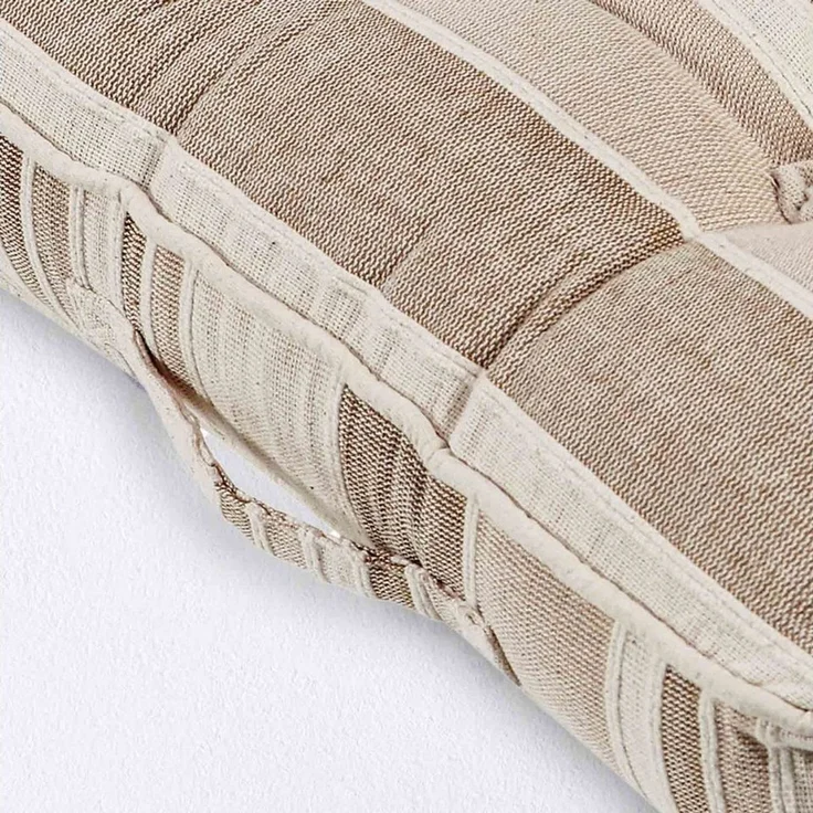 Homescapes Bodenkissen Sitzkissen Stuhlkissen Morocco beige – Bild 3